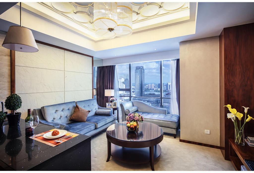 Yousu Hotel & Apartment Tianyi Square Yinyi Global Center Apartment Ningbo 寧波市 部屋 写真