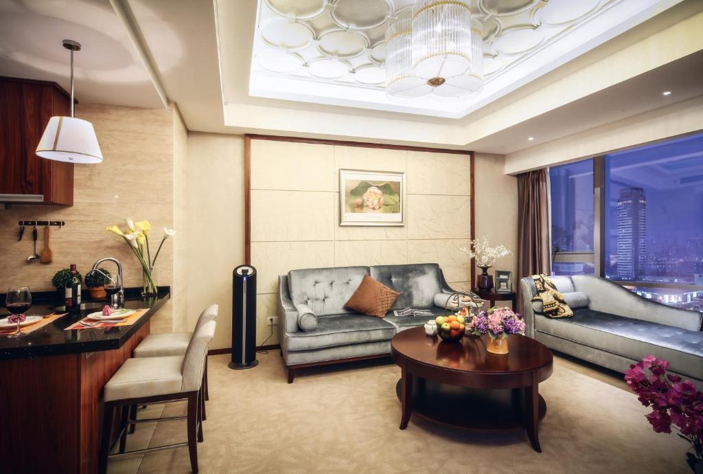 Yousu Hotel & Apartment Tianyi Square Yinyi Global Center Apartment Ningbo 寧波市 部屋 写真